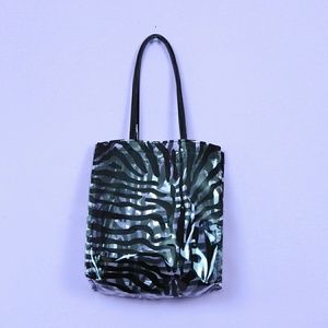 Clear Zebra Bag